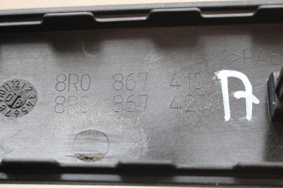 AUDI Q5 8R LISTWY OZDOBNE LISTEW LISTWA DEKORY 8R1853190 8R0867410 8R0867420 8R0867409 8R0867419 8R0863305 dekor listwa