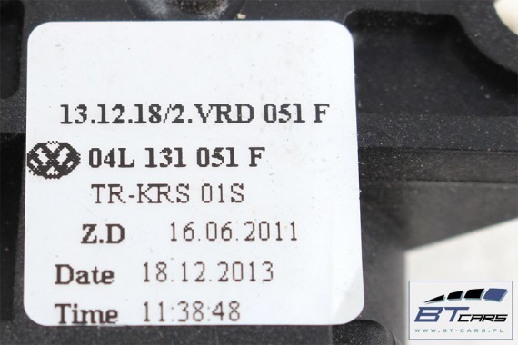 VW GOLF 7 ZAWÓR PODCIŚNIENIA EGR 1K0906627B 1K0 906 627 B przetwornik ciśnienia 04L131051F 04L131051B AUDI 1K0906627B 1K0906627B