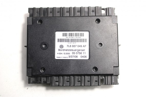 VW MODUŁ STEROWNIK BORDNETZ BCM 7L6937049AF MODUŁ MOCY ZASILANIA SIECI 7L6 937 049 AF TOUAREG 7L6 7L6937049AF 7L6937049AF