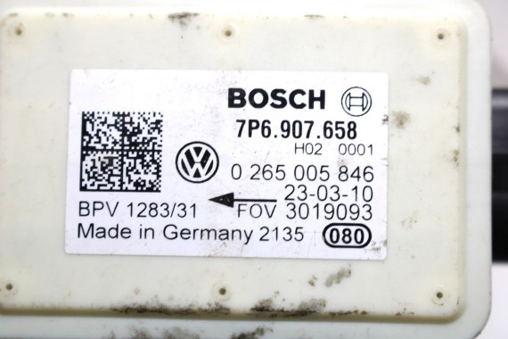 VW TOUAREG CZUJNIK ESP 7P6907658 moduł sterownik przyspieszania kół sensor  7P6 907 658 7P 2011-2018 FL