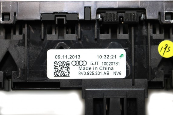 AUDI A3 PRZYCISK WŁĄCZNIK PRZYCISKI 8V0925301AB 8V0 925 301 AB PRZEŁĄCZNIK WIELOFUNKCYJNY 8V 8V0925301AB 8V0925301AB 8V0925301AB