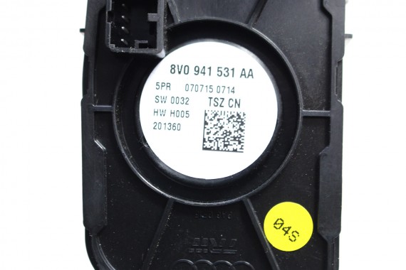 AUDI A3 TT PRZEŁĄCZNIK WŁĄCZNIK ŚWIATEŁ 8V0941531AA wielofunkcyjny 8V0 941 531 AA 8V 8S     8V0 941 531 G / 8V0941531G