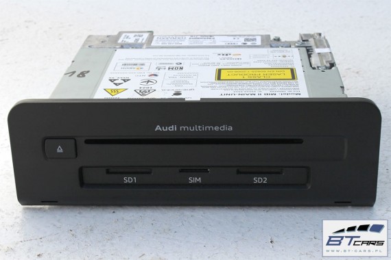 AUDI A4 CZYTNIK MMI 8W0035025 8W0035027 3G+ MIB II SD SIM HIGH (Gen2) 8W0 035 025 8W0 035 027 MULTIMEDIA 8W 8W0035025 8W0035027