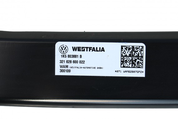 VW GOLF V 5 KOMBI  HAK HOLOWNICZY 1K5803881A 1K5803881B BELKA ZDERZAKA TYŁ BELKA TYLNA 1K5 803 881 A 1K5803881A 1K5803881B 1K