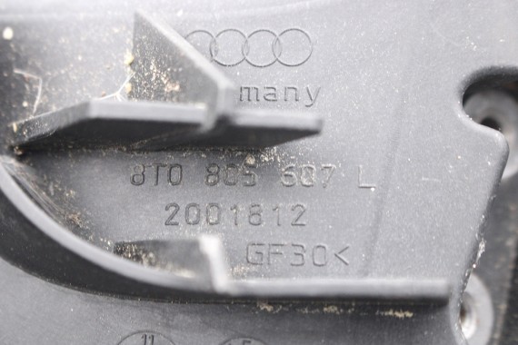 AUDI A5 ŚLIZG 8T0805607L 8T0941453 PRZÓD LEWY SLIZGACZ PODKŁADKA LAMPY ZDERZAKA PRZEDNIEGO STOJAK UCHWYT REFLEKTORA 8T 8T0805607
