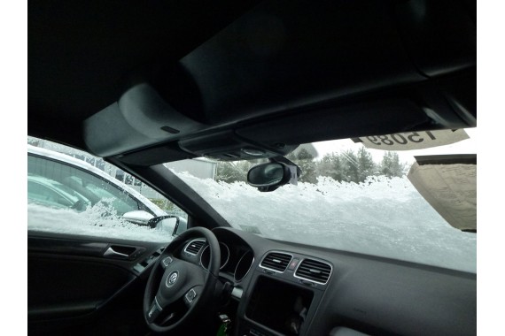 VW GOLF 6 VI CABRIO FOTELE KOMPLET FOTELI siedzeń siedzenia fotel tapicerka 5K 5K7 skóra kolor czarny