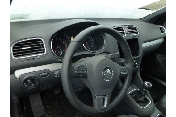 VW GOLF 6 VI CABRIO FOTELE KOMPLET FOTELI siedzeń siedzenia fotel tapicerka 5K 5K7 skóra kolor czarny
