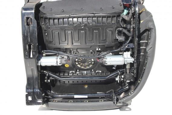 AUDI A8 D4 FOTELE FOTEL TYŁ TYLNE TAPICERKA kanapa tylna siedzisko 4H D4 2010-2017 czarne kolor czarny tapicerka