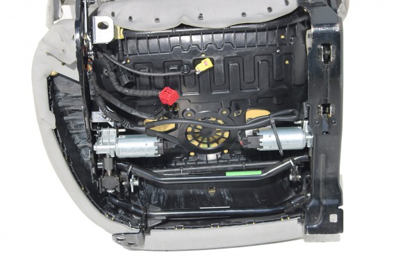 AUDI A8 D4 FOTELE FOTEL TYŁ TYLNE TAPICERKA kanapa tylna siedzisko 4H D4 2010-2017 szare kolor szary skórzane skóra 4H0885111