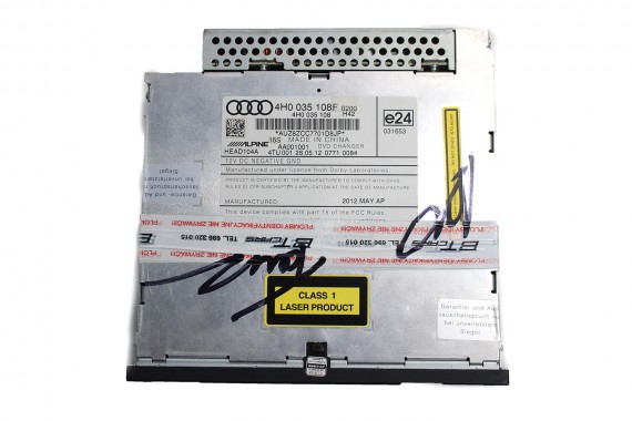 AUDI A6 A7 A8 VW ZMIENIARKA PŁYT DVD 4H0035108F 4H0035108 4H0 035 108 4H0035108A 4H0035108B 4H0035108C 4H0035108D 4H0035108F