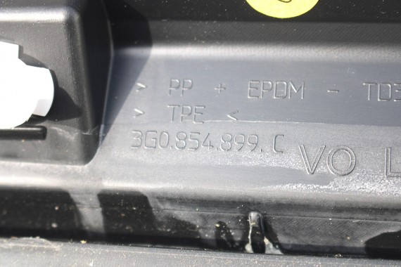 VW PASSAT B8 LISTWA DRZWI 3G0854901C 3G0854899C dolna drzwiowa lewa lewo-przód lewo-tył  LISTWY MI1 ciemnoszary 3G0 854 901 C