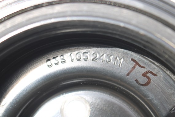 AUDI VW SKODA KOŁO PASOWE 038105243M 038 105 243 M TŁUMIK DRGAN SKRĘTNYCH 038105243M 038105243M 038105243M 038105243M 038105243