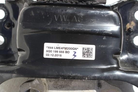 VW AUDI SEAT SKODA PODUSZKA SKRZYNI 5Q0199555BD łapa  5Q0 199 555 BD łoże skrzyni strona lewa 1.0 TSi 5Q0199555BD 5Q0199555BD