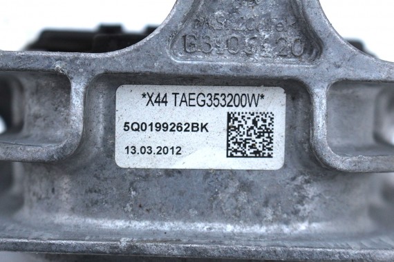 VW AUDI SKODA ŁAPA PODUSZKA SILNIKA 5Q0199262BK 5Q0 199 262 podpora wspornik loże 5Q0199262DD 5WA199262E 5Q0199262BK 5Q0199262BK