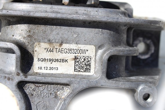 VW AUDI SKODA ŁAPA PODUSZKA SILNIKA 5Q0199262BK 5Q0 199 262 podpora wspornik loże 5Q0199262DD 5WA199262E 5Q0199262BK 5Q0199262BK