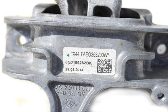 VW AUDI SKODA ŁAPA PODUSZKA SILNIKA 5Q0199262BK 5Q0 199 262 podpora wspornik loże 5Q0199262DD 5WA199262E 5Q0199262BK 5Q0199262BK