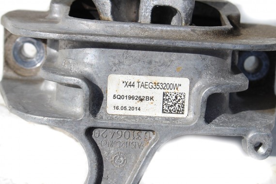 VW AUDI SKODA ŁAPA PODUSZKA SILNIKA 5Q0199262BK 5Q0 199 262 podpora wspornik loże 5Q0199262DD 5WA199262E 5Q0199262BK 5Q0199262BK