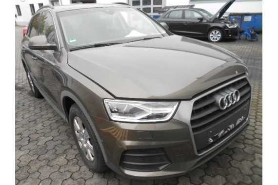 AUDI Q3, Q3 FL LUSTERKO DRZWI LEWE 6+2pin LIFT LW8Z Tundrabraun metallic Brązowy zewnętrzne pinów kabli