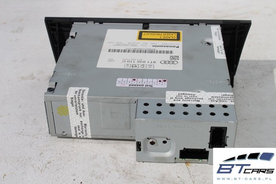AUDI A4 A5 ZMIENIARKA PŁYT CD MP3 8T1035110C 8T1 035 110 C 8T1057110C Panasonic 8K 8T 8T1035110C 8T1035110A 8T1035110B 8T1035110