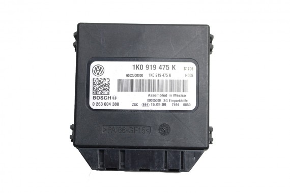 VW MODUŁ STEROWNIK PDC 1K0919475K 1K0919475D 1K0919475F 1K0919475L parkowania parkhilfe 1K0 919 475 K L 1K8 1Q 2K 1T 1K0919475K