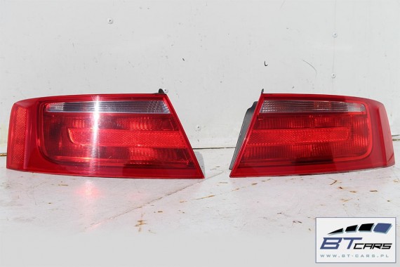 AUDI A5 KOMPLETNY TYŁ ZDERZAK tylny + KLAPA BAGAŻNIKA + LAMPY lampa 8T   Kolor Q1Q1 LY5J Liquidblau metallic 8T0807303 8T0827023