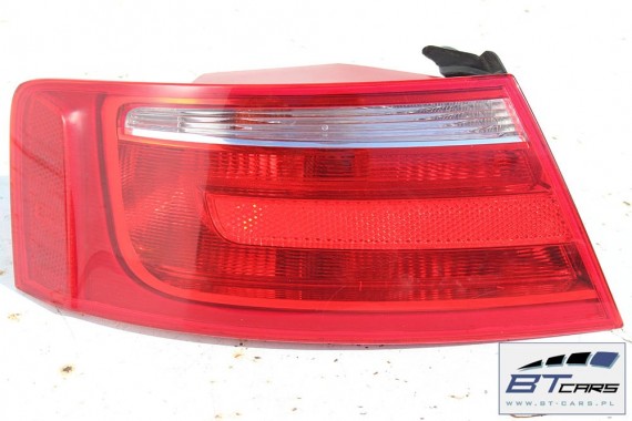 AUDI A5 KOMPLETNY TYŁ ZDERZAK tylny + KLAPA BAGAŻNIKA + LAMPY lampa 8T   Kolor Q1Q1 LY5J Liquidblau metallic 8T0807303 8T0827023