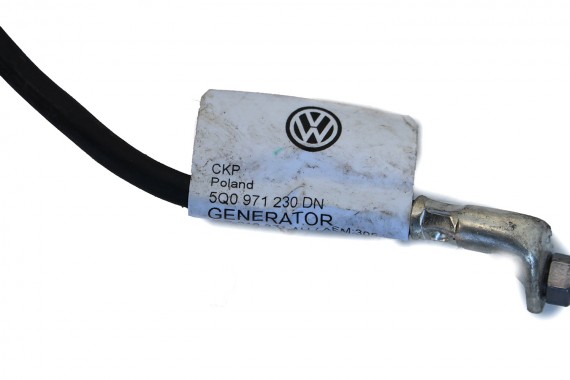 AUDI WIĄZKA 5Q0971230DN 5Q0971230DQ ALTERNATORA silnik benzynowy 1.4 TSi 5Q0 971 230 DN 5Q0 971 230 DQ 5Q0971230AQ 5Q0971230BC