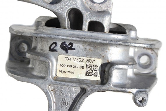 VW AUDI PODUSZKA SILNIKA 5Q0199262BE 5Q0199262DB 5Q0199262BF 5WA199262D 5Q0 199 262 BE łapa podpora wspornik łoże 5Q0199262BE