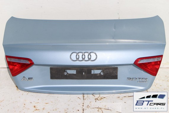 AUDI A5 KLAPA TYLNA BAGAŻNIKA TYŁ 8T Kolor Q1Q1 LY5J Liquidblau metallic 8T0827023 8T0827023C 8T0827023K 8T0827023AJ 8T0 827 023