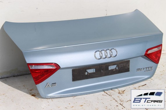 AUDI A5 KLAPA TYLNA BAGAŻNIKA TYŁ 8T Kolor Q1Q1 LY5J Liquidblau metallic 8T0827023 8T0827023C 8T0827023K 8T0827023AJ 8T0 827 023