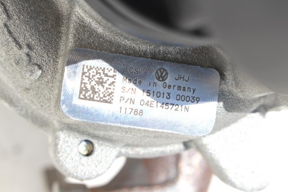 VW AUDI TURBINA TURBOSPRĘŻARKA 04E145721N 04E145722K 04E145722R 04E145874B 1.4 TSi 04E 145 721 N 04E 145 722 K R 04E 145 874 B