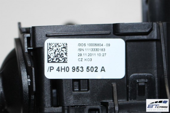 AUDI A8 MANETKI MANETKA 4H0953502A 4H0907129H przełącznik przełączniki kierownicy 4H0 953 502 A 4H0953502A 4H0953502A 4H0907129H