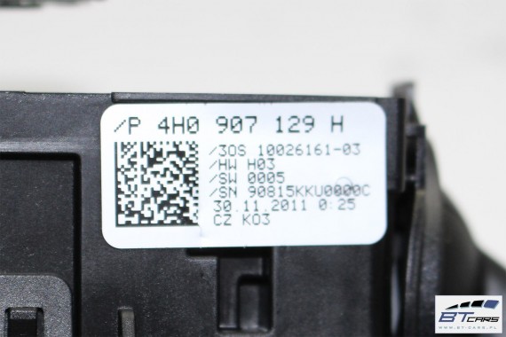 AUDI A8 MANETKI MANETKA 4H0953502A 4H0907129H przełącznik przełączniki kierownicy 4H0 953 502 A 4H0953502A 4H0953502A 4H0907129H