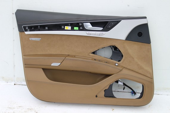 AUDI A8 LONG FOTELE KOMPLET FOTELI siedzeń siedzenia tapicerka 4H D4 wentylowane masaże wersja DESIGN SELECTION + BOCZKI DRZWI