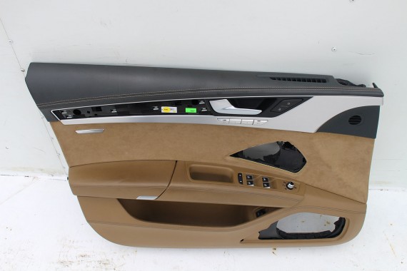 AUDI A8 LONG FOTELE KOMPLET FOTELI siedzeń siedzenia tapicerka 4H D4 wentylowane masaże wersja DESIGN SELECTION + BOCZKI DRZWI