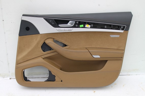 AUDI A8 LONG FOTELE KOMPLET FOTELI siedzeń siedzenia tapicerka 4H D4 wentylowane masaże wersja DESIGN SELECTION + BOCZKI DRZWI