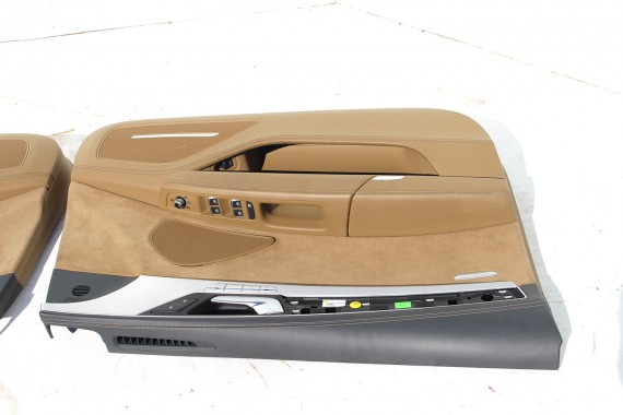AUDI A8 4H D4 LONG FOTELE KOMPLET FOTELI siedzeń siedzenia tapicerka 4H0 kolor brązowy skóra masaże wentylowane DESIGN SELECTION