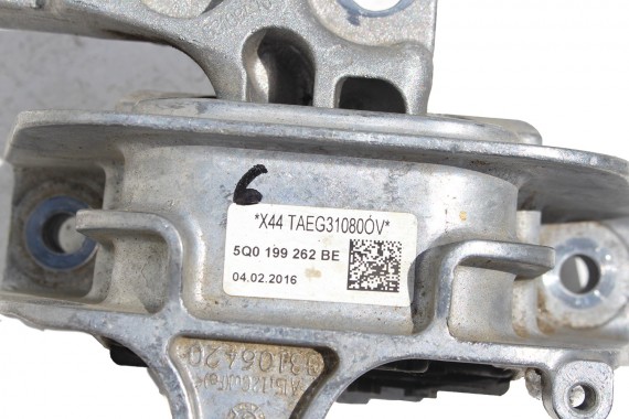 VW AUDI PODUSZKA SILNIKA 5Q0199262BE 5Q0199262DB 5Q0199262BF 5WA199262D 5Q0 199 262 BE łapa podpora wspornik łoże 5Q0199262BE