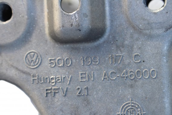 VW AUDI SKODA SEAT ŁAPA SILNIKA 5Q0199117C 1K0199117BQ  wspornik strona lewa 5Q0 199 117 C 1K0 199 117 BQ podpora loże