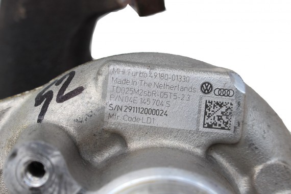 VW AUDI TURBINA 04E145704S 04E145713P 04E145721D 04E145721S 04E145721SX TURBOSPRĘŻARKA 1.4 TSi 04E 145 704 04E145704S 04E145713P