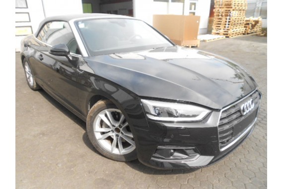 AUDI A5 CABRIO 8W F5 LY9T TYŁ ZDERZAK TYLNY +KLAPA BAGAŻNIKA F5 LY9T - czarny (mythosschwarz) 8W7