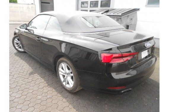 AUDI A5 CABRIO 8W F5 LY9T TYŁ ZDERZAK TYLNY +KLAPA BAGAŻNIKA F5 LY9T - czarny (mythosschwarz) 8W7