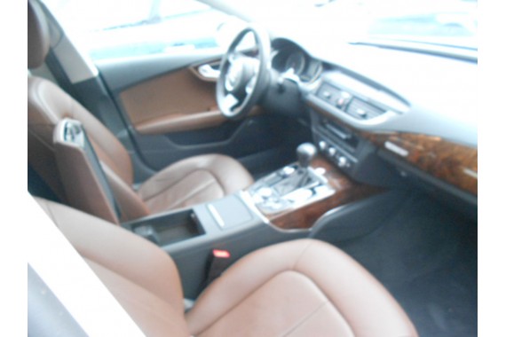 AUDI A7 FOTELE KOMPLET FOTELI siedzeń siedzenia fotel tapicerka 4G 4G8 skóra kolr brąz