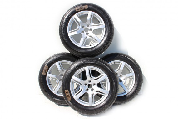 AUDI Q5 FELGI LETNIE 18 cali + OPONY KOŁA felga  8R0601025A 8J*18H2 ET39  opona BRIDGESTONE DUELER H/P SPORT 235/60/18 103 W 8R