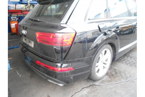 AUDI Q7 TYŁ ZDERZAK TYLNY + KLAPA BAGAŻNIKA 4M 4M0 Kolor A1A1 L041 Głęboka czerń Czarny 2015-