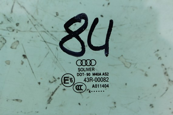 AUDI Q3 SZYBA DRZWI 8U0845201 LEWA PRZEDNIA PRZÓD 8U0 845 201 drzwiowa boczna 8U E6 AS2 2014 8U0845201 8U0845201 8U0845201