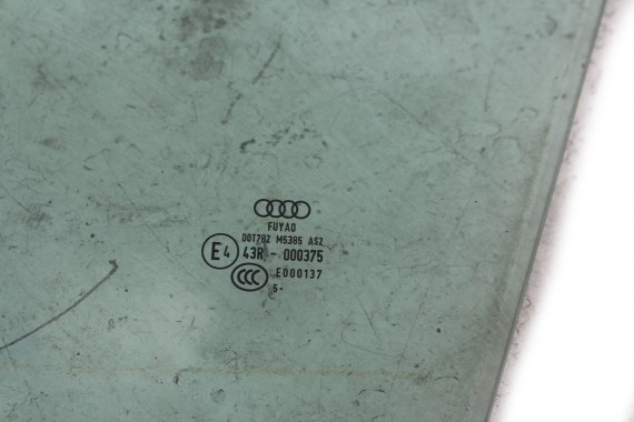 AUDI Q2 SZYBA DRZWI 81A845201 LEWA PRZEDNIA PRZÓD 81A 845 201 drzwiowa boczna E4 AS2 2015 LEWE 81A845201 81A845201 81A845201
