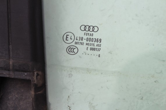 AUDI Q2 SZYBA DRZWI 81A845213 LEWA TYŁ 81A 845 213 drzwiowa E4 AS2 2016 81A845213B 81A845213D 81A845213 81A845213 81A845213