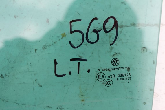 VW GOLF VII 7 KOMBI SZYBA DRZWI 5G9845025 LEWA DRZWIOWA tył tylna 5G9 845 025 2013 E6 AS3 VARIANT 5G9845025 5G9845025 5G9845025