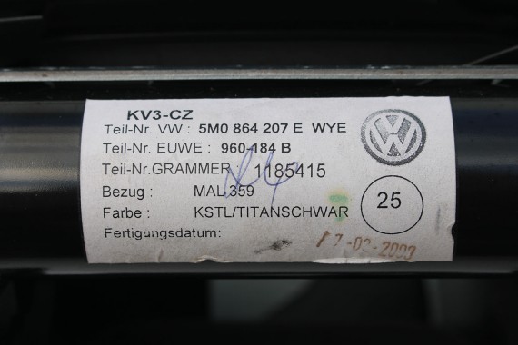 VW GOLF 5 6 V VI PLUS TUNEL PODŁOKIETNIK skóra TAPICERKA 5M 5M0 5M0864161 5M0864207 5M0863323 5M0864251 5M0863289 5M skórzany